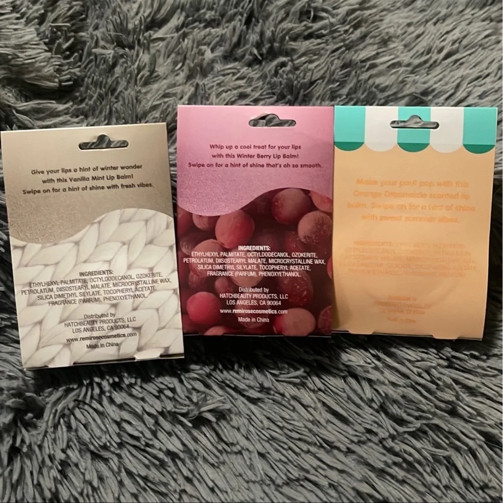 🍊🥰 Lip Balm Pods Set🥰🍊